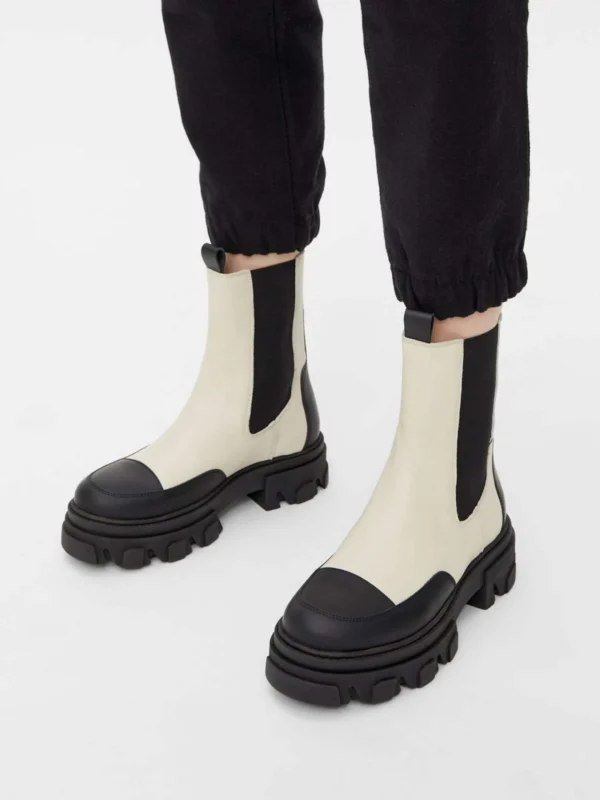 Bianco Chelsea Boots ‘GINNY’ 5